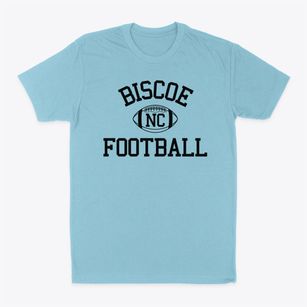 Biscoe North Carolina Football Classic Dad T-Shirt