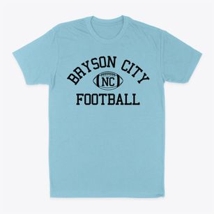 Bryson City North Carolina Football Classic Dad T-Shirt