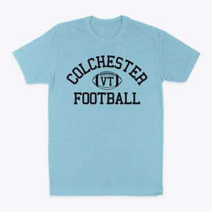 Colchester Vermont Football Classic Dad T-Shirt