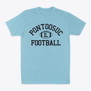 Pontoosuc Illinois Football Classic Dad T-Shirt