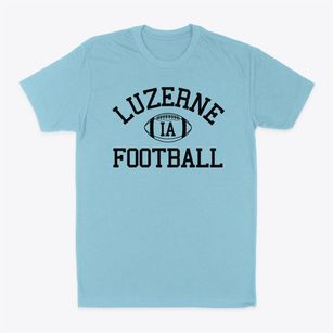 Luzerne Iowa Football Classic Dad T-Shirt
