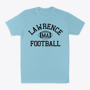 Lawrence Massachusetts Football Classic Dad T-Shirt