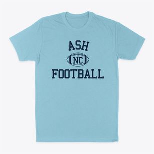 Ash North Carolina Football Classic Dad T-Shirt