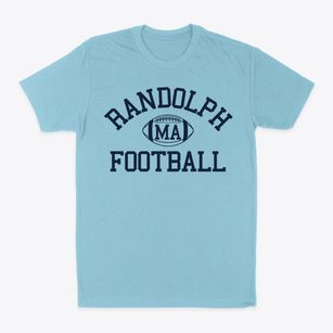 Randolph Massachusetts Football Classic Dad T-Shirt