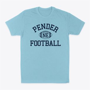 Pender Nebraska Football Classic Dad T-Shirt