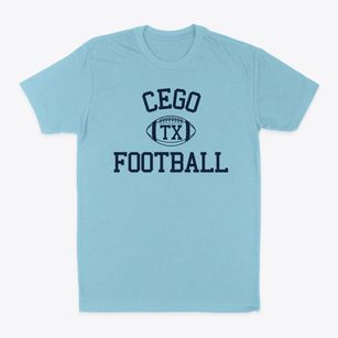 Cego Texas Football Classic Dad T-Shirt
