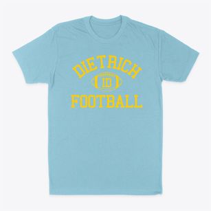 Dietrich Idaho Football Classic Dad T-Shirt