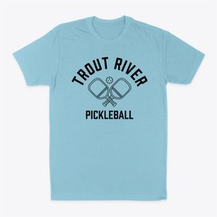 Trout River New York Pickleball Classic Dad T-Shirt