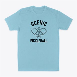 Scenic Arizona Pickleball Classic Dad T-Shirt