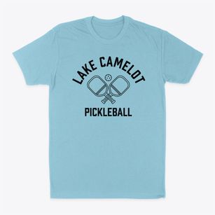 Lake Camelot Wisconsin Pickleball Classic Dad T-Shirt