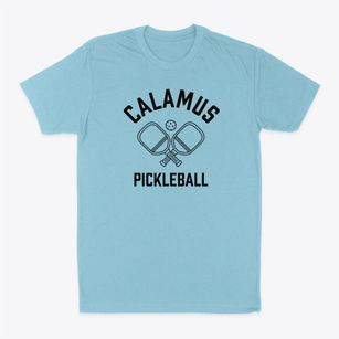 Calamus Iowa Pickleball Classic Dad T-Shirt