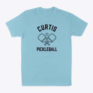 Curtis Texas Pickleball Classic Dad T-Shirt