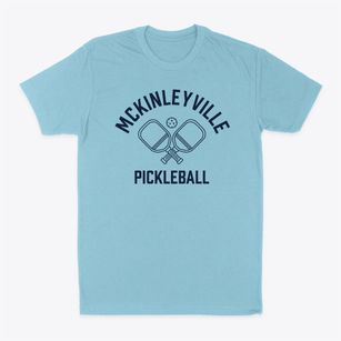 Mckinleyville California Pickleball Classic Dad T-Shirt