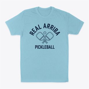 Real Arriba Puerto Rico Pickleball Classic Dad T-Shirt