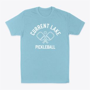 Current Lake Minnesota Pickleball Classic Dad T-Shirt