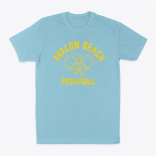 Avalon Beach Florida Pickleball Classic Dad T-Shirt