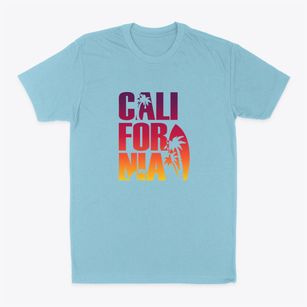  California Beach Sunset Classic Dad T-Shirt