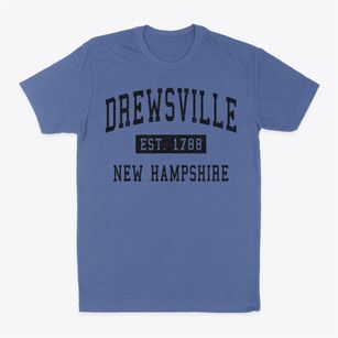 Drewsville New Hampshire Classic Established Classic Dad T-Shirt