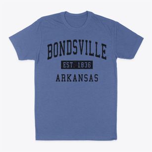 Bondsville Arkansas Classic Established Classic Dad T-Shirt