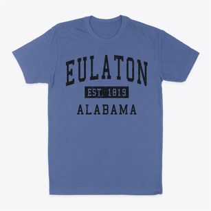 Eulaton Alabama Classic Established Classic Dad T-Shirt