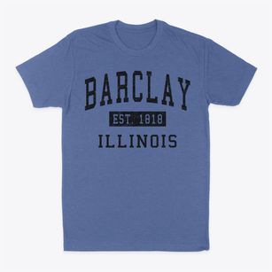 Barclay Illinois Classic Established Classic Dad T-Shirt
