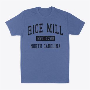 Rice Mill North Carolina Classic Established Classic Dad T-Shirt