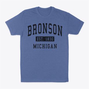 Bronson Michigan Classic Established Classic Dad T-Shirt