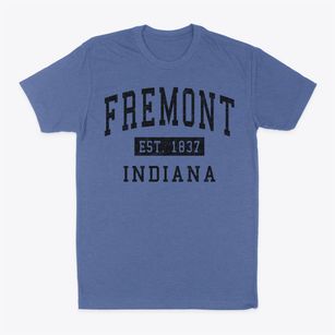 Fremont Indiana Classic Established Classic Dad T-Shirt