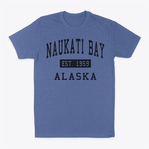 Naukati Bay Alaska Classic Established Classic Dad T-Shirt
