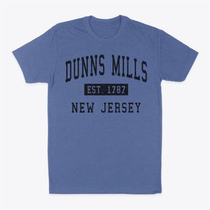 Dunns Mills New Jersey Classic Established Classic Dad T-Shirt