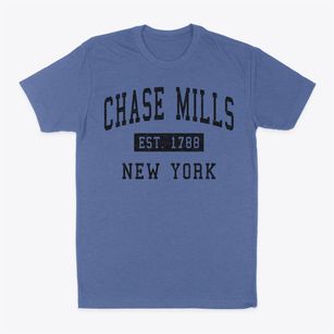 Chase Mills New York Classic Established Classic Dad T-Shirt