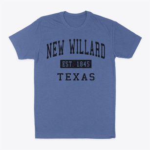 New Willard Texas Classic Established Classic Dad T-Shirt