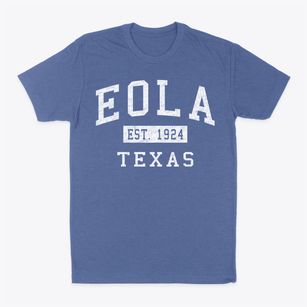 Eola Texas Classic Established Classic Dad T-Shirt