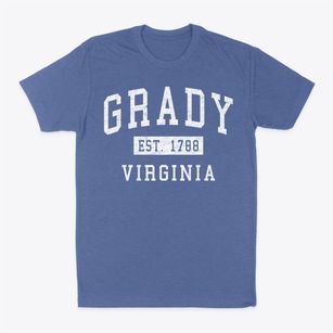Grady Virginia Classic Established Classic Dad T-Shirt