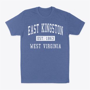 East Kingston West Virginia Classic Established Classic Dad T-Shirt