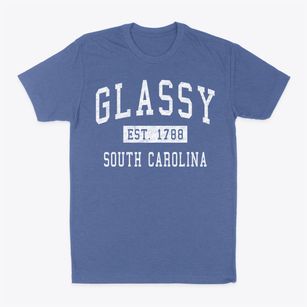 Glassy South Carolina Classic Established Classic Dad T-Shirt