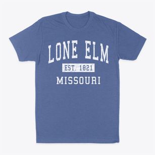 Lone Elm Missouri Classic Established Classic Dad T-Shirt