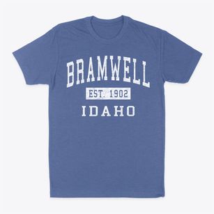 Bramwell Idaho Classic Established Classic Dad T-Shirt