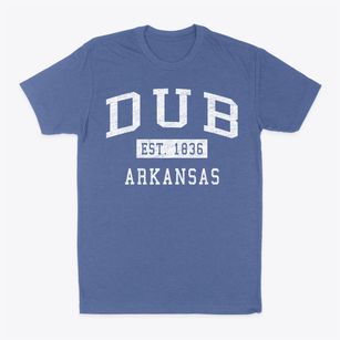 Dub Arkansas Classic Established Classic Dad T-Shirt