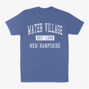 Water Village New Hampshire Classic Established Classic Dad T-Shirt