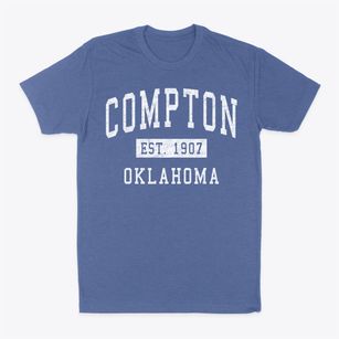 Compton Oklahoma Classic Established Classic Dad T-Shirt