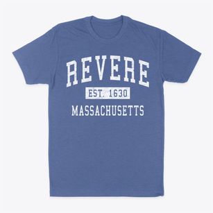 Revere Massachusetts Classic Established Classic Dad T-Shirt