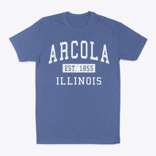 Arcola Illinois Classic Established Classic Dad T-Shirt