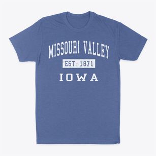 Missouri Valley Iowa Classic Established Classic Dad T-Shirt