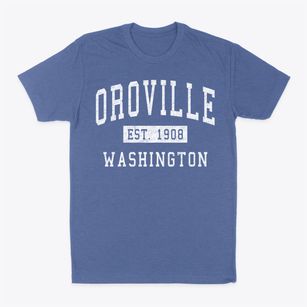 Oroville Washington Classic Established Classic Dad T-Shirt