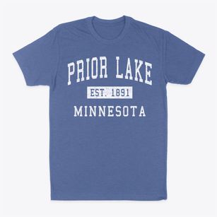 Prior Lake Minnesota Classic Established Classic Dad T-Shirt