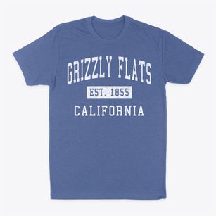 Grizzly Flats California Classic Established Classic Dad T-Shirt