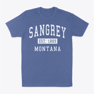 Sangrey Montana Classic Established Classic Dad T-Shirt
