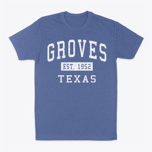 Groves Texas Classic Established Classic Dad T-Shirt