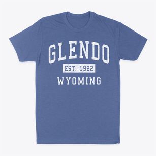 Glendo Wyoming Classic Established Classic Dad T-Shirt
